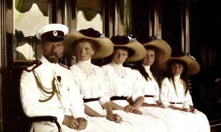 The Tsar’s family enjoying leisure time in their best years