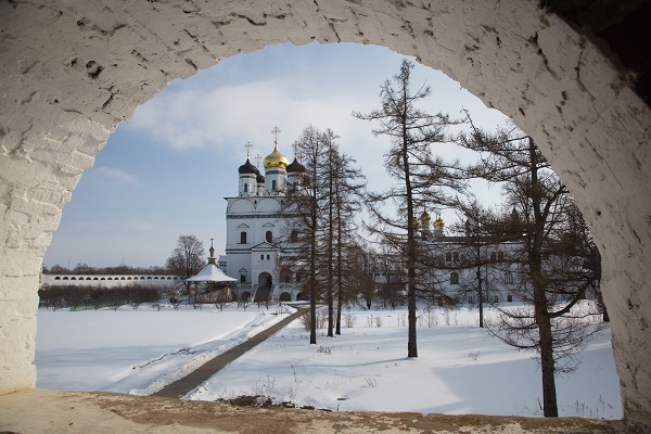 Холсты зима Иосифо Волоцкий монастырь