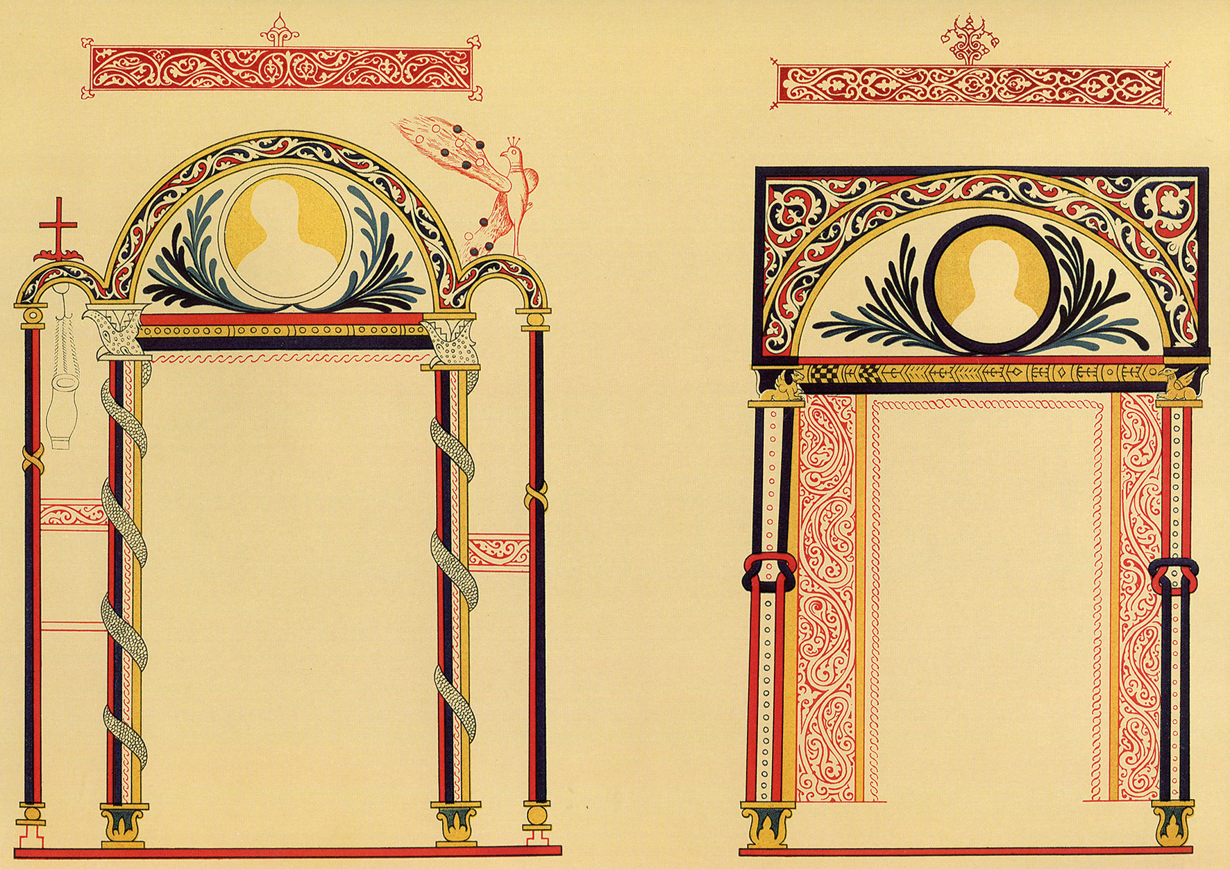 Рамка в византийском стиле