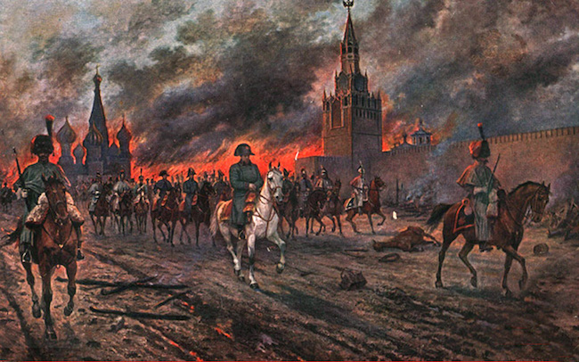 Почему Наполеон пошел на Москву, а не Санкт-Петербург?