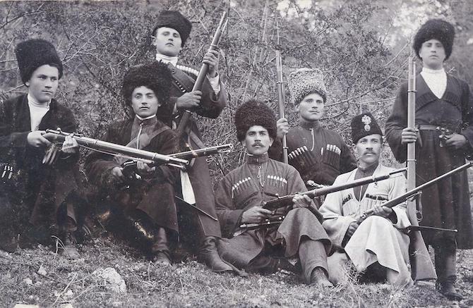 Чем были вооружены русские казаки