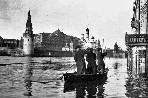 Как Москва чуть не утонула в 1908 году