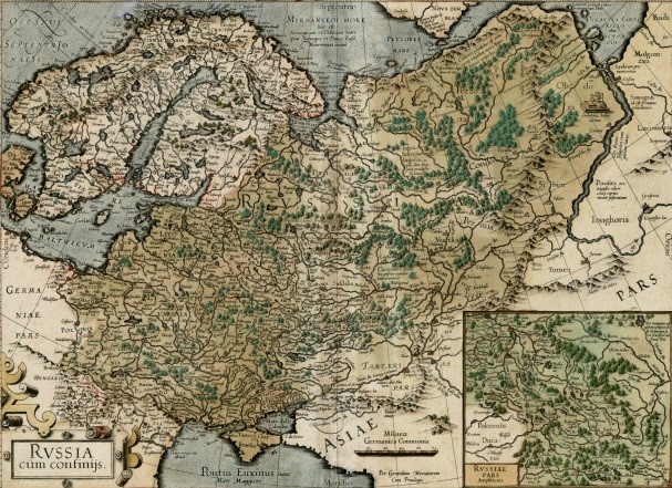 Какой видел Россию в 16 веке великий географ Герард Меркатор