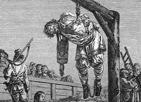 Почему повешение считалось позорной казнью