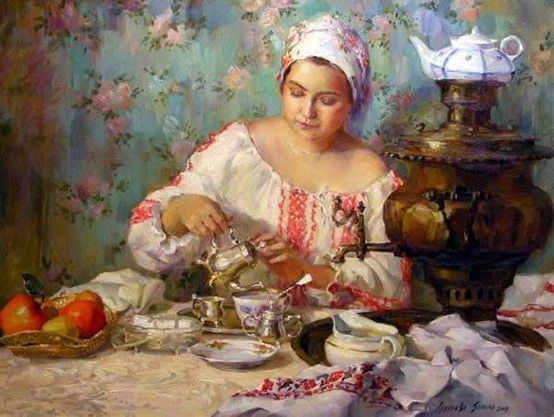 Когда русские начали пить чай