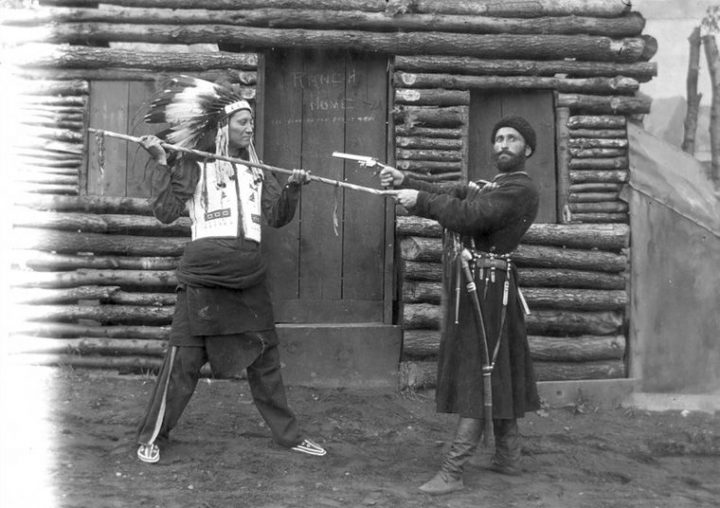 Как русские сражались с индейцами