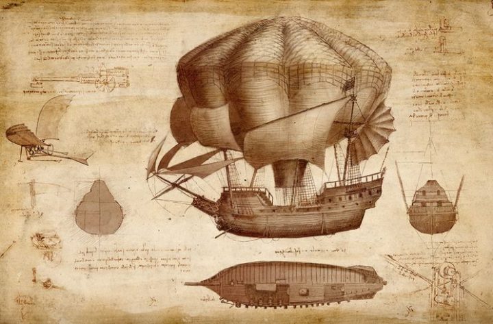 Подводная лодка и другие изобретения да Винчи