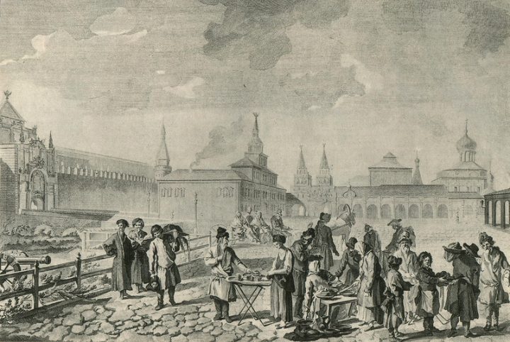 Что находилось на месте Красной площади до XIX века