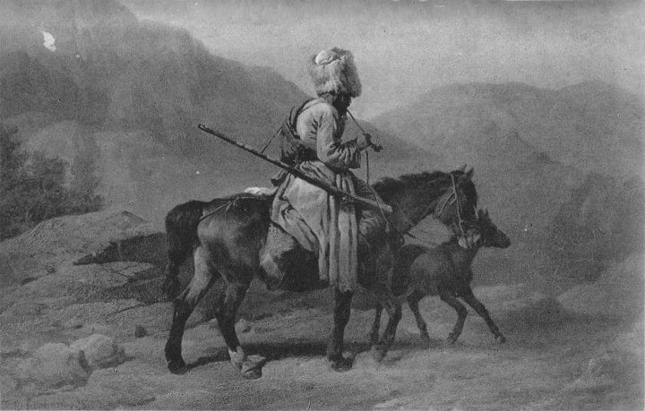 Как казнили на Кавказе за кражу коней