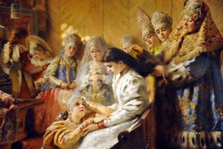 Когда на Руси невест переносили через порог