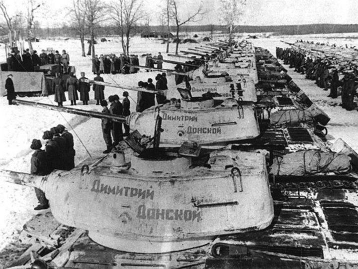 Колонна «Димитрий Донской»: сколько танков купила РПЦ для Красной Армии