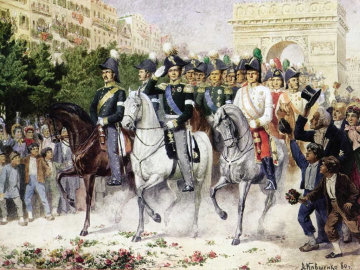 Почему после Заграничных походов французы стали подражать казакам