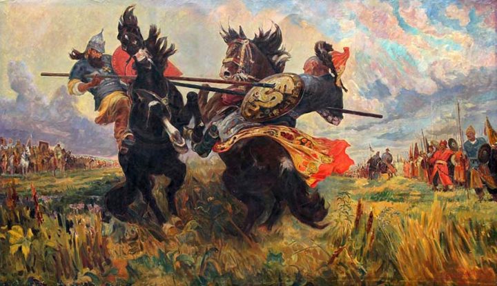 Пересвет против Челубея: как монах победил лучшего монгольского воина