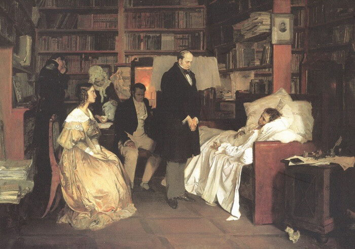Смертное ложе Пушкина: зачем ученые исследовали диван, на котором умер поэт