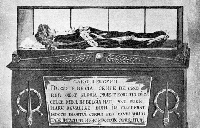 Герцог-мумия: что стало с телом сподвижника Петра I Карла де Круа