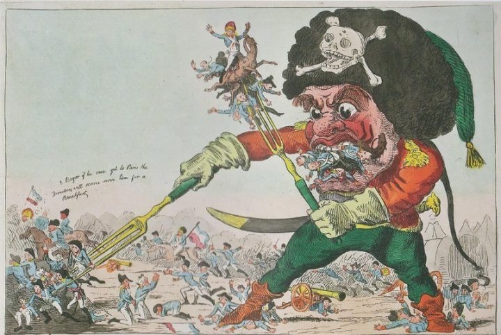 «Кровожадный полудемон»: почему европейцы изображали Суворова чудовищем