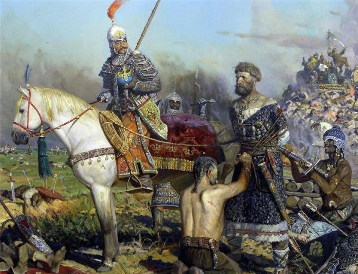 Какому духу татаро-монголы приносили в жертву князей Руси