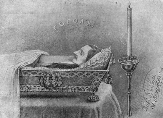 Голова Николая Гоголя: кто ее мог похитить из могилы писателя