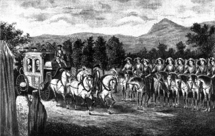 «Амазонская рота» Екатерины II: почему первое женское подразделение царской армии просуществовало только год