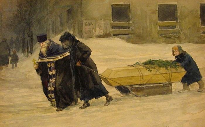 Зачем русские на похоронах дорогу до кладбища закидывают еловым лапником