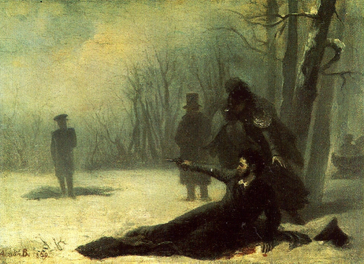 28 дуэлей: почему Пушкин ни разу не попал в противника