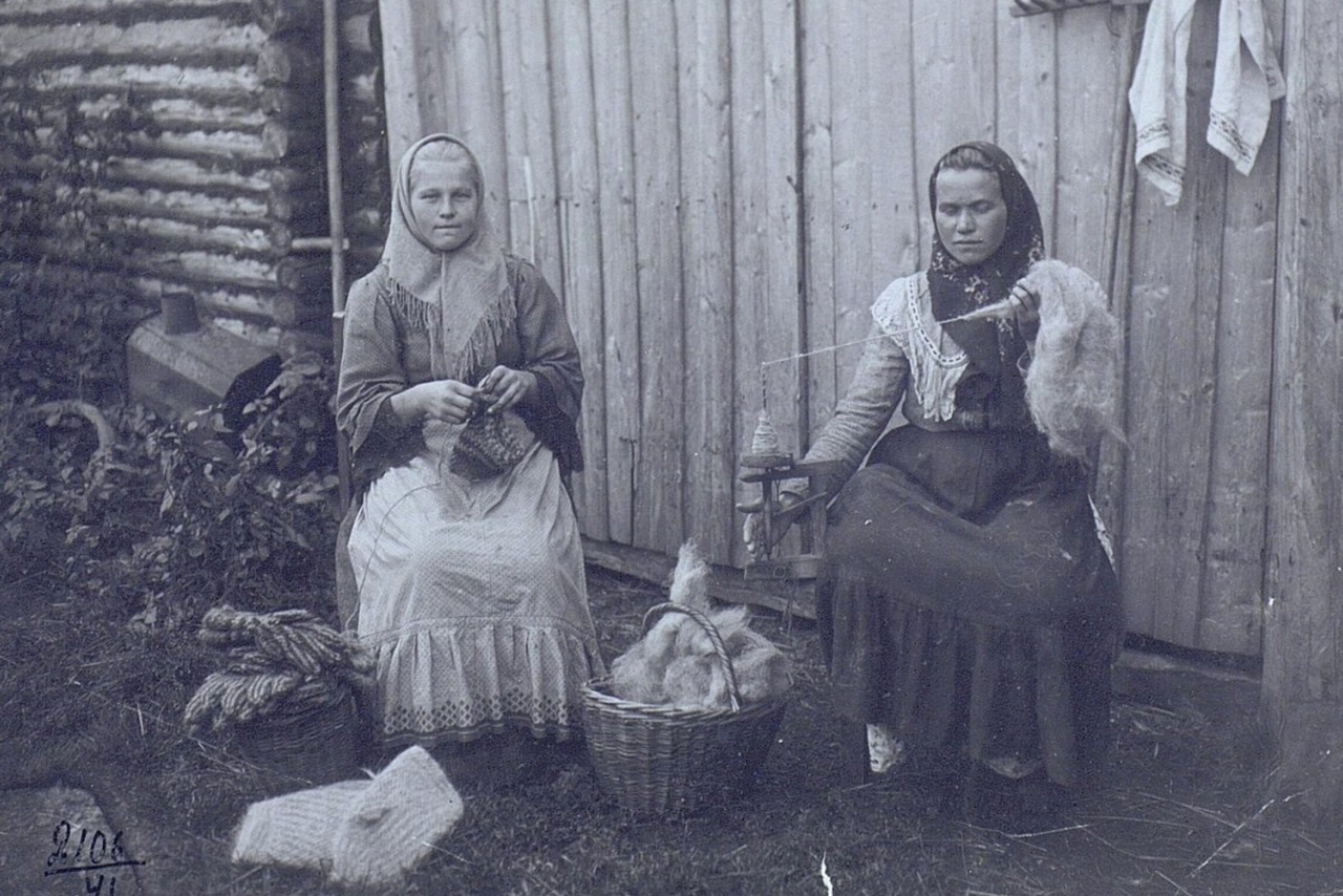 Фото крестьянки 18 века