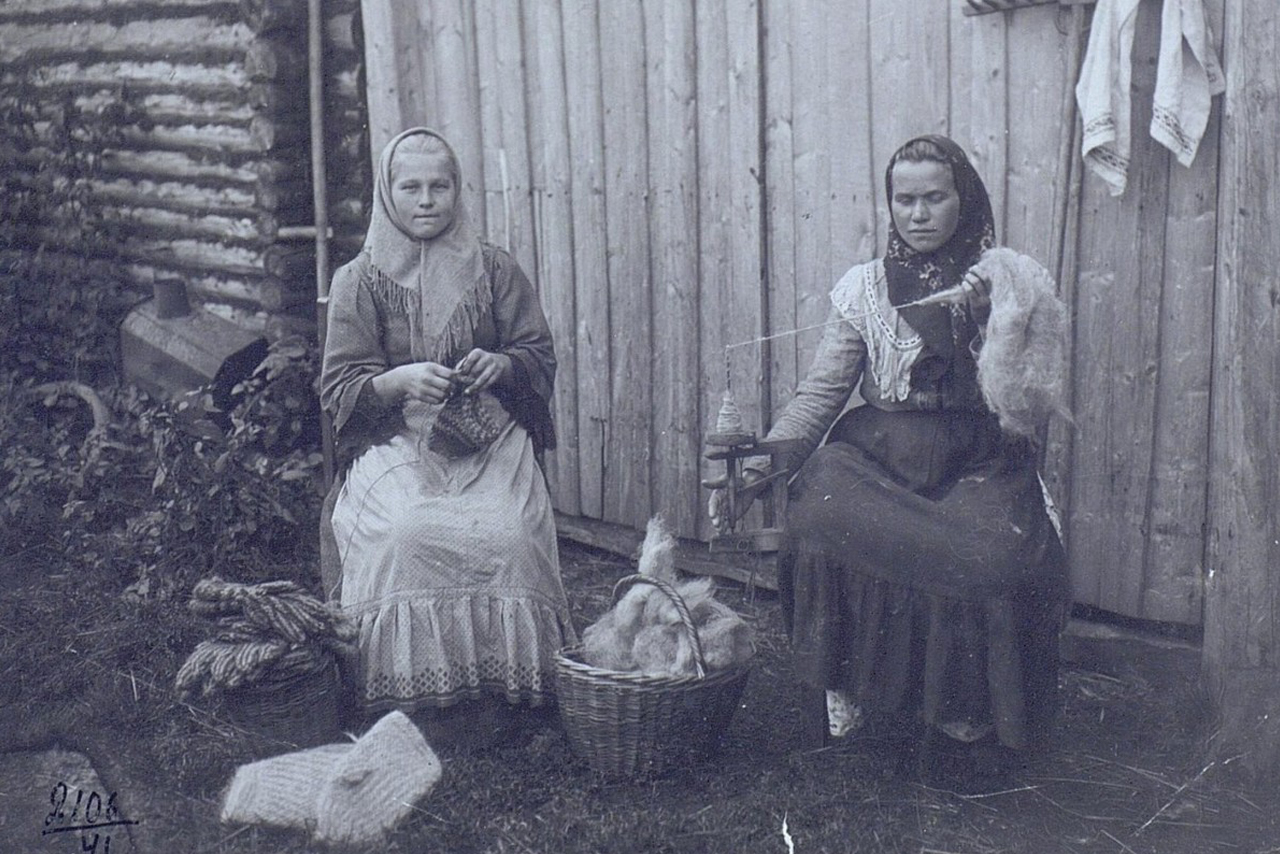 Старые фотографии крестьян