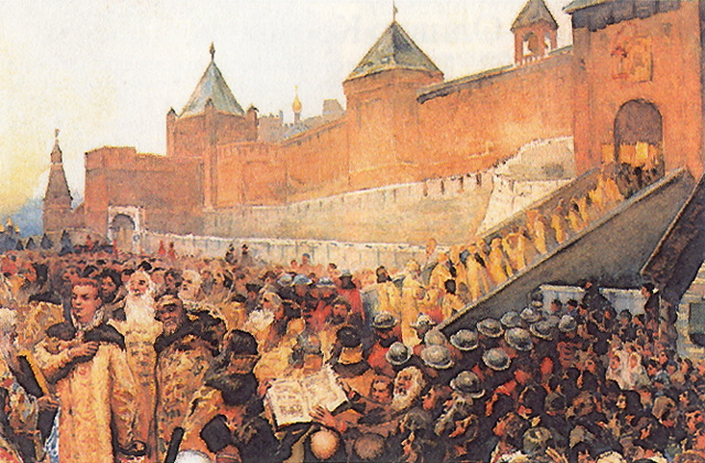 Московский Кремль: почему он красного цвета