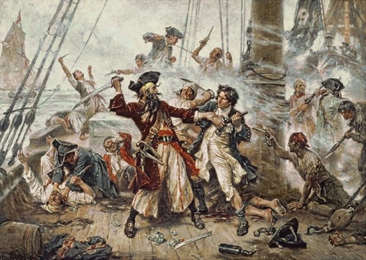 «Веселый Роджер»: почему самый страшный флаг пиратов был красным